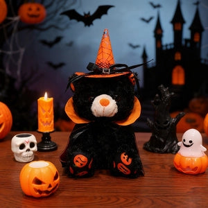 Spooky Wizard Teddy Bear Plush