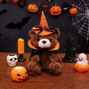 Spooky Wizard Teddy Bear Plush