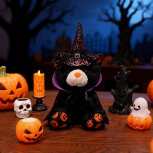 Spooky Wizard Teddy Bear Plush