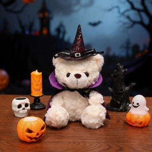 Spooky Wizard Teddy Bear Plush