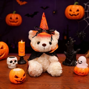 Spooky Wizard Teddy Bear Plush