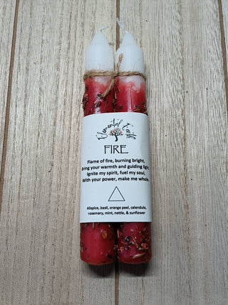 Fire Dressed Intention Candles