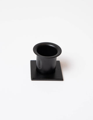 Iron Taper Candle Holder Hand Forged Minimalist Altar Decor