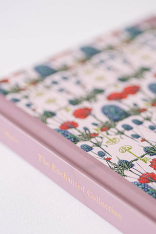 Thistle Rose Journal | Mauve Hardcover Notebook