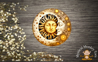 Sun and Moon Sticker