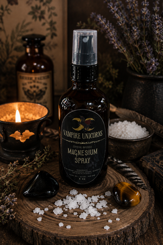 Crystal Infused Magnesium Spray | Sandalwood & Vanilla