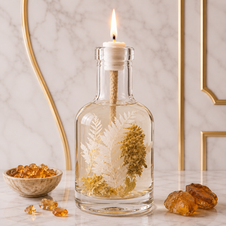 Athena Refillable Oil Candle | Wisdom & Clarity