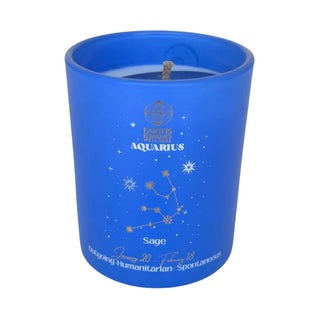 Zodiac Ritual Candle for Astrology, Intention, and Elemental Energy