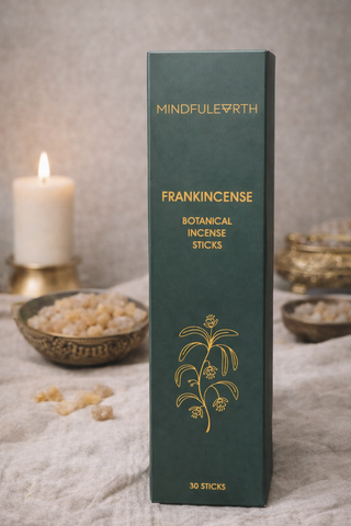 Mindful Earth Botanical Incense Sticks for Ritual, Meditation & Relaxation