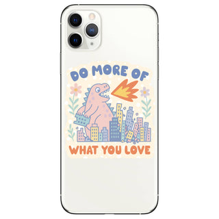 Do More of What You Love Monster Vinyl Sticker