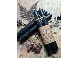 Samhain Ritual Candles for Ancestor Work, Remembrance, and Transformation