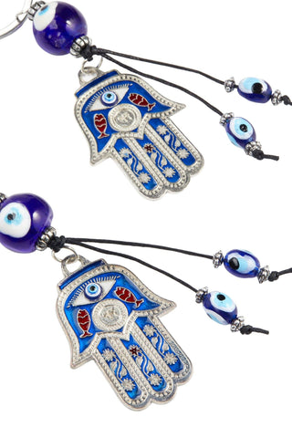Hamsa Evil Eye Protection Keychain