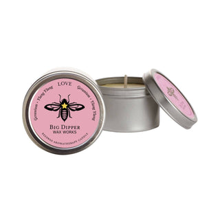 Aromatherapy Travel Beeswax Candle (2oz Tin)