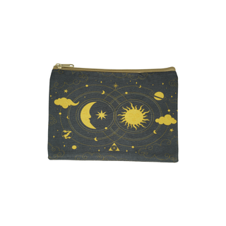 The Celestial Ritual Tool Bag | Zippered Tarot & Crystal Pouch