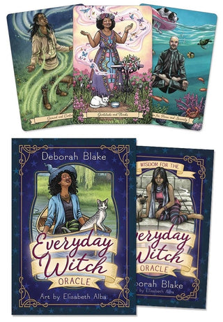Everyday Witch Oracle by Deborah Blake & Elisabeth Alba | 40-Card Deck