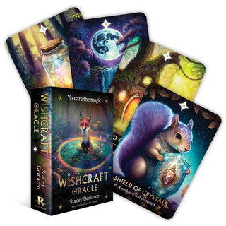 Wishcraft Oracle by Stacey Demarco Illustrated by Liz Tiethoff Uplifting Oracle Deck