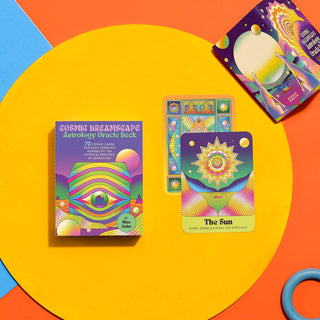 Cosmic Dreamscape Astrology Oracle Deck by Nina Kahn | 72 Card Astrology Oracle