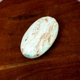 Blue Aragonite | Palm Stone