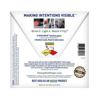 Let It Go Dandelion Flying Wish Paper Kit