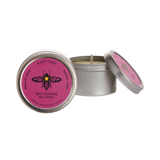 Aromatherapy Travel Beeswax Candle (2oz Tin)