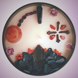 Hekate Crossroads Protection and Guidance Candle for Transformation