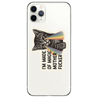 I’m Made of Magic Motherf*cker Cat Vinyl Sticker