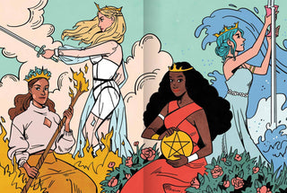 Modern Witch Tarot Guided Journal for Tarot Readings & Spiritual Growth