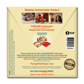 Botanicals Flying Wish Paper Kit