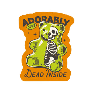 Dead Inside Gummy Bear | Vinyl Sticker