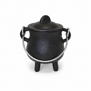 Cast Iron Cauldron Plain- (3.5in)