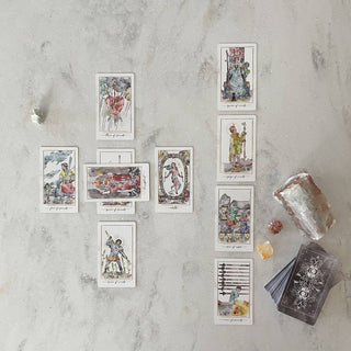 Modern Hue Tarot | Watercolor Rider Waite Smith Deck
