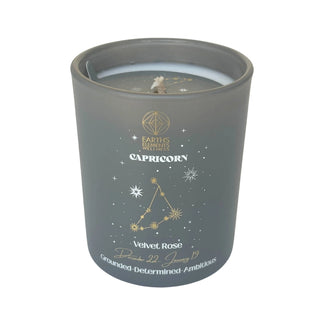 Zodiac Ritual Candle for Astrology, Intention, and Elemental Energy