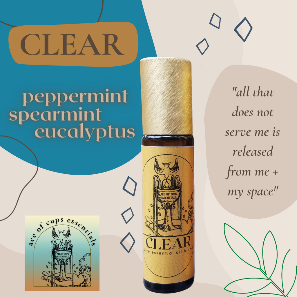 Ace of Cups Essential Oil Roller CLEAR