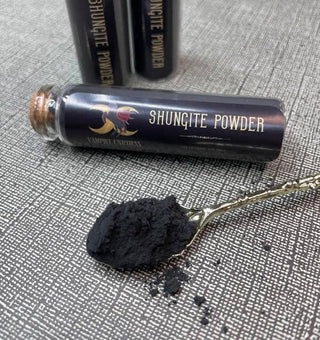 Shungite Powder | Grounding & Protection Crystal Powder