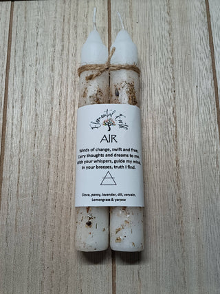 Air Dressed Ritual Candle for Clarity Communication and Inspiration