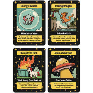 Dumpster Fire Oracle Deck