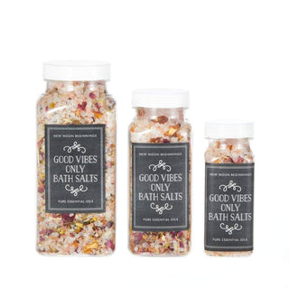 Good Vibes Only Ritual Bath Salts | Rose Quartz & Citrus