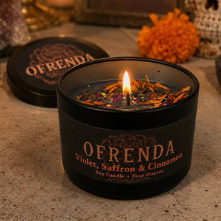 Ofrenda Soy Candle | Remembrance and Ancestor Altars