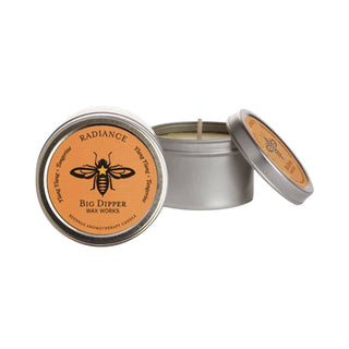 Aromatherapy Travel Beeswax Candle (2oz Tin)