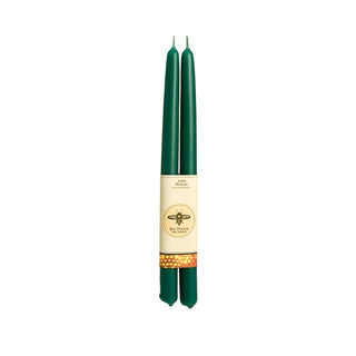 Hand-Dipped Beeswax Taper Candles