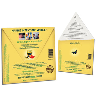 Royal Butterfly Flying Wish Paper Kit