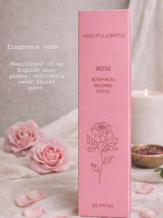 Mindful Earth Botanical Incense Sticks for Ritual, Meditation & Relaxation