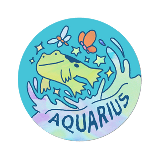 Cozy Cute Zodiac Vinyl Stickers for Astrology Lovers and Gifts
