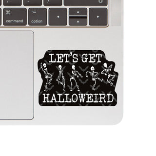 Let's Get Halloweird Vinyl Sticker