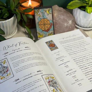 Decoding the Cards | Tarot Workbook for Intuitive Exploration