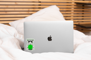 Summoning My Final F*ck Cat Vinyl Sticker