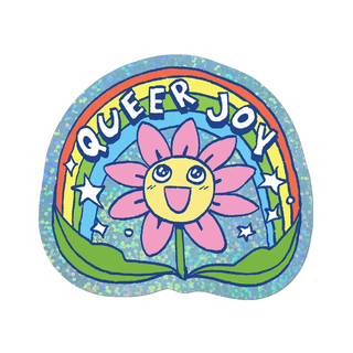 Queer Joy Holographic Vinyl Sticker