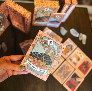 The Audacity Deck | 37-Card Oracle Deck & Guidebook