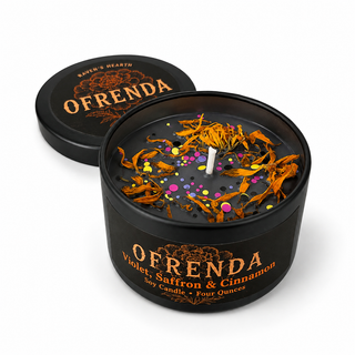Ofrenda Soy Candle | Remembrance and Ancestor Altars