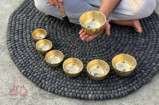 Seven Chakra Singing Bowl Set | 7 Handcrafted Bowls from Nepal